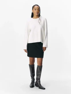 OBJREYNARD O-NECK PULLOVER NOOS cloud dancer