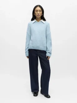 OBJSAGGIA LS LO PULLOVER NOOS winter sky