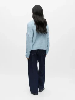 OBJSAGGIA LS LO PULLOVER NOOS winter sky