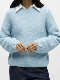 OBJSAGGIA LS LO PULLOVER NOOS winter sky