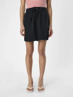 OBJSANNE HW WIDE SHORTS NOOS black