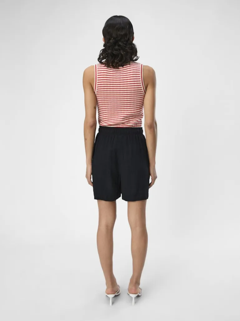 OBJSANNE HW WIDE SHORTS NOOS black