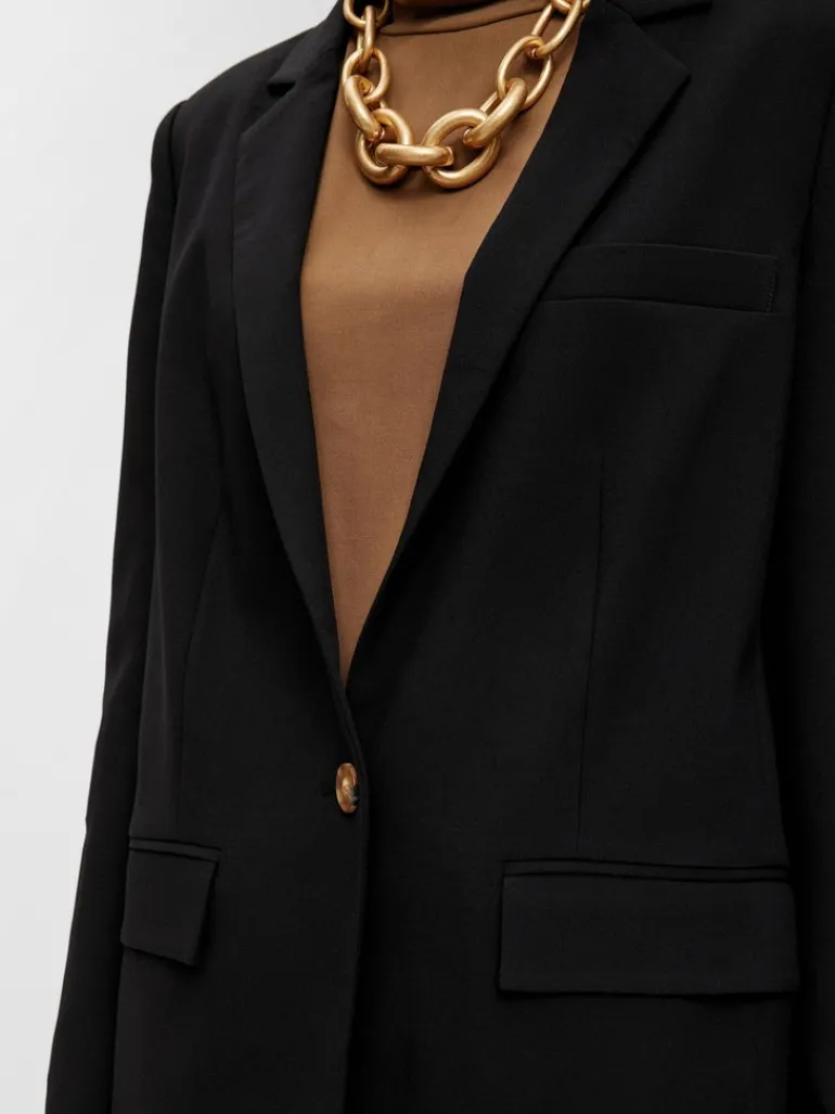 OBJSIGRID L/S BLAZER NOOS black