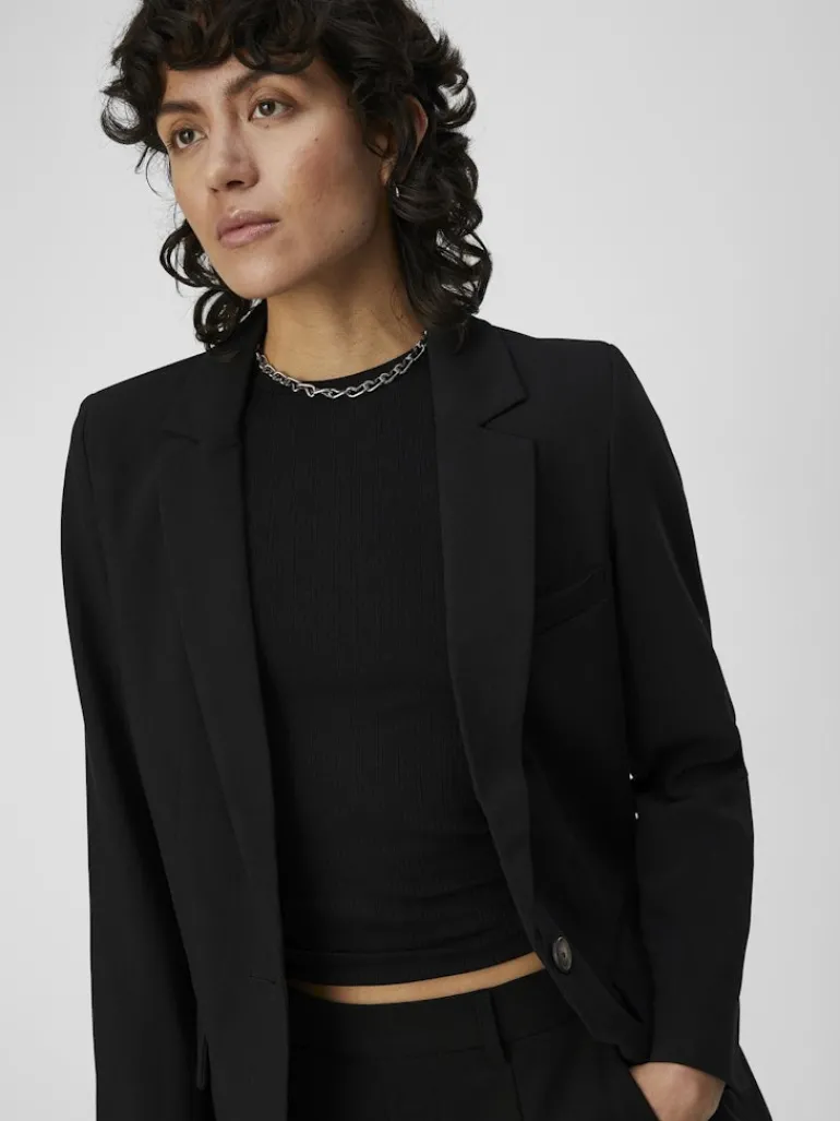 OBJSIGRID L/S BLAZER NOOS black