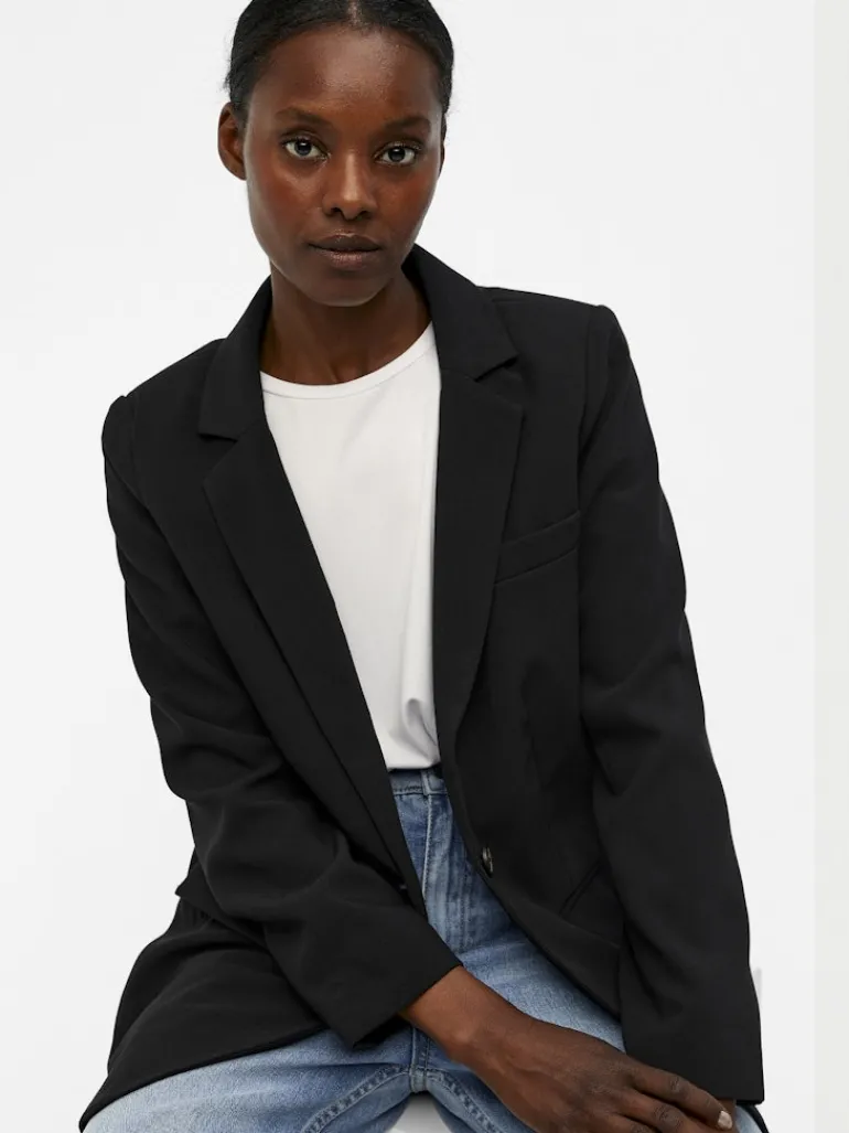 OBJSIGRID L/S BLAZER NOOS black