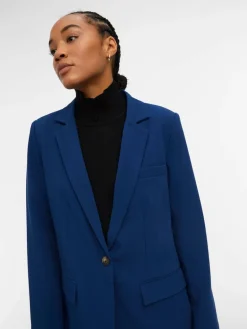 OBJSIGRID L/S BLAZER NOOS estate blue