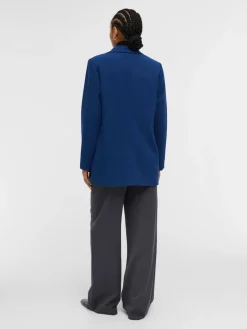 OBJSIGRID L/S BLAZER NOOS estate blue