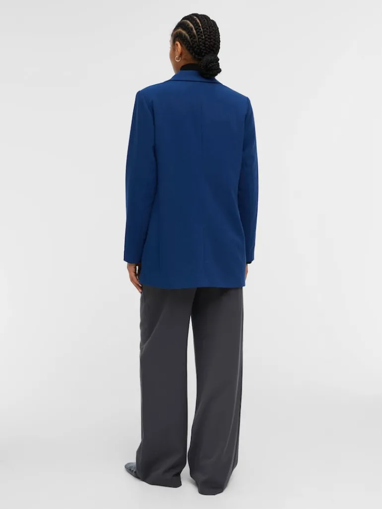 OBJSIGRID L/S BLAZER NOOS estate blue