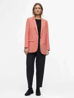 OBJSIGRID L/S BLAZER NOOS georgia peach