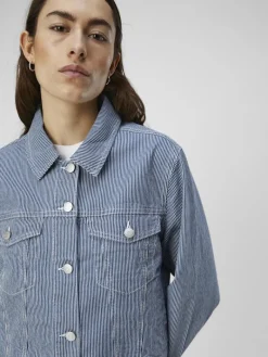 OBJSOLA TWILL JACKET 132 light blue denim