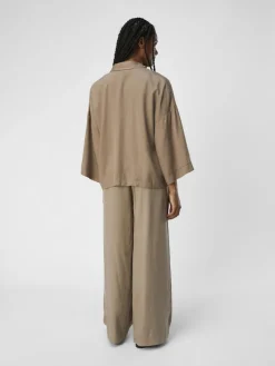 OBJTILDA BOXY SHIRT NOOS fossil
