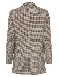 ONLADISON L/S CHECK BLAZER TLR OS NOOS white sand