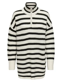 ONLALFRIDA L/S HALF-ZIP CC KNT tofu