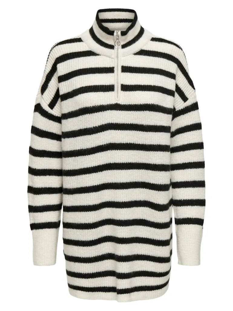 ONLALFRIDA L/S HALF-ZIP CC KNT tofu