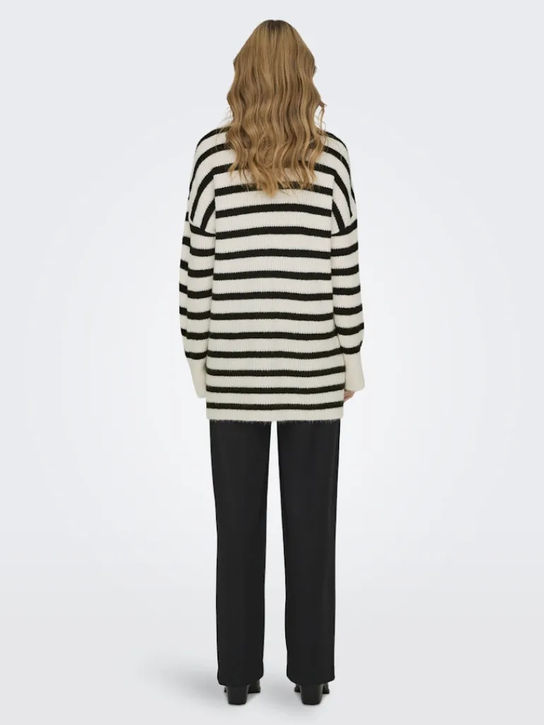 ONLALFRIDA L/S HALF-ZIP CC KNT tofu