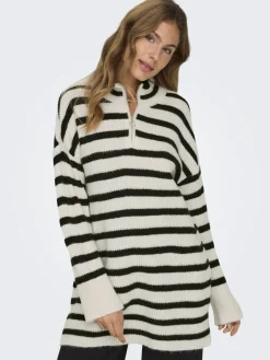 ONLALFRIDA L/S HALF-ZIP CC KNT tofu