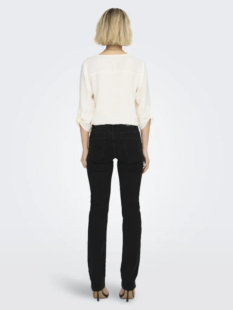 ONLALICIA REG STRT DNM DOT297 NOOS washed black