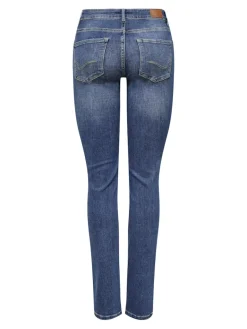ONLALICIA REG STRT DNM DOT879 NOOS medium blue denim