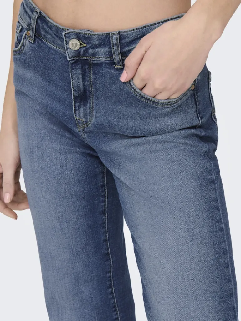 ONLALICIA REG STRT DNM DOT879 NOOS medium blue denim