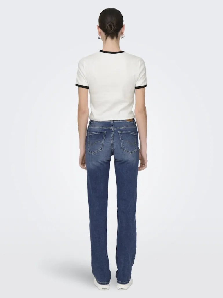 ONLALICIA REG STRT DNM DOT879 NOOS medium blue denim