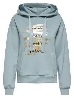 ONLALINA L/S PRINT HOOD SWT arona