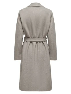 ONLALVILDA LIFE WRAP COAT OTW NOOS simply taupe