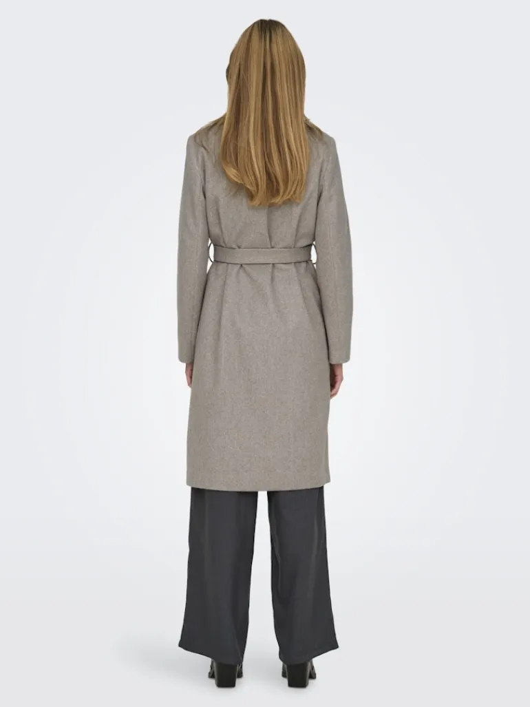 ONLALVILDA LIFE WRAP COAT OTW NOOS simply taupe