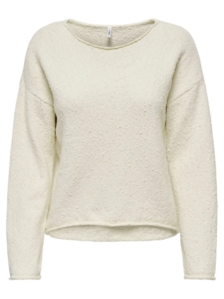 ONLALVILDA LS O-NECK CC KNT birch
