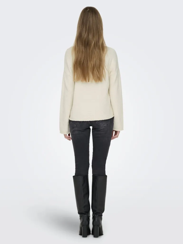 ONLALVILDA LS O-NECK CC KNT birch
