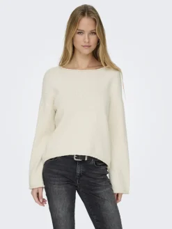 ONLALVILDA LS O-NECK CC KNT birch