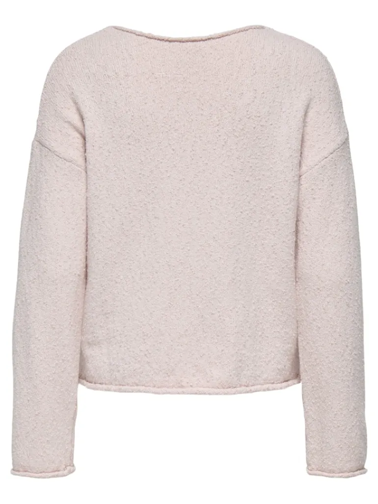 ONLALVILDA LS O-NECK CC KNT rose smoke