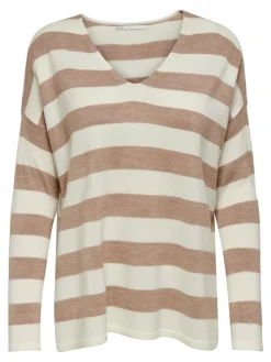 ONLAMALIA L/S V-NECK PULLOVER CC KNT cloud dancer1