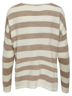 ONLAMALIA L/S V-NECK PULLOVER CC KNT cloud dancer1
