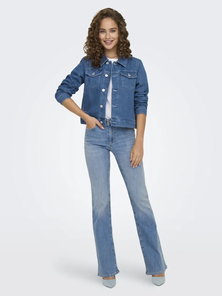 ONLANN MID FLARED DNM SOO611 NOOS light blue denim