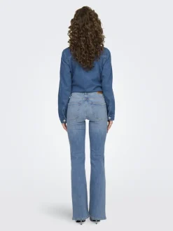 ONLANN MID FLARED DNM SOO611 NOOS light blue denim
