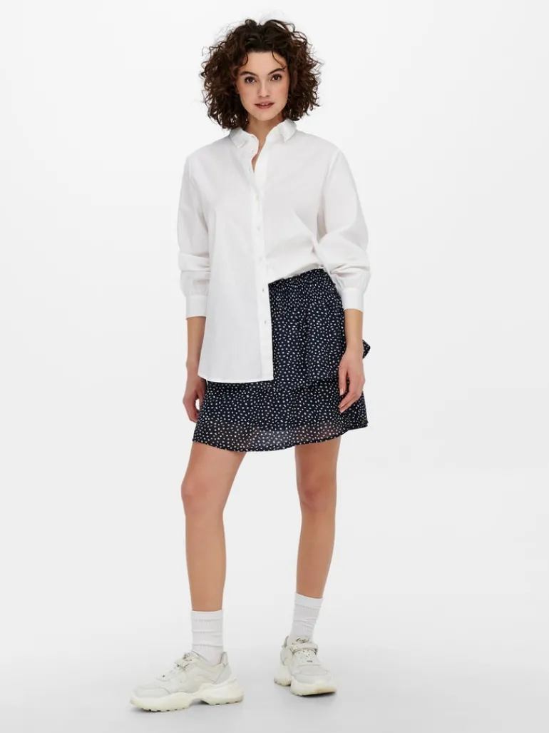 ONLANN STAR LAYER SMOCK SKIRT PTM night sky-dot w. macadamia