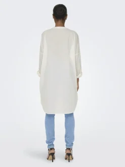 ONLAPELDOORN SOLID V-NECK L/S SHIRT NOOS cloud dancer