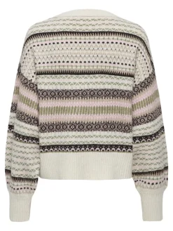 ONLARIANNE L/S PULLOVER KNT NOOS pumice stone1