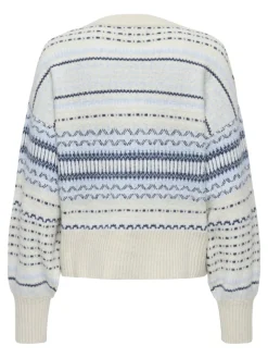 ONLARIANNE L/S PULLOVER KNT NOOS pumice stone2