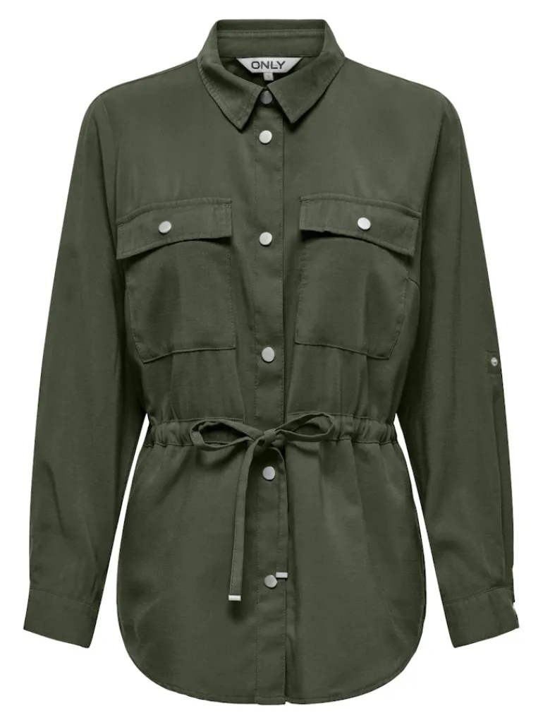 ONLARIS LIFE 4/5 FEM CARGO JACKET CC WVN kambaba