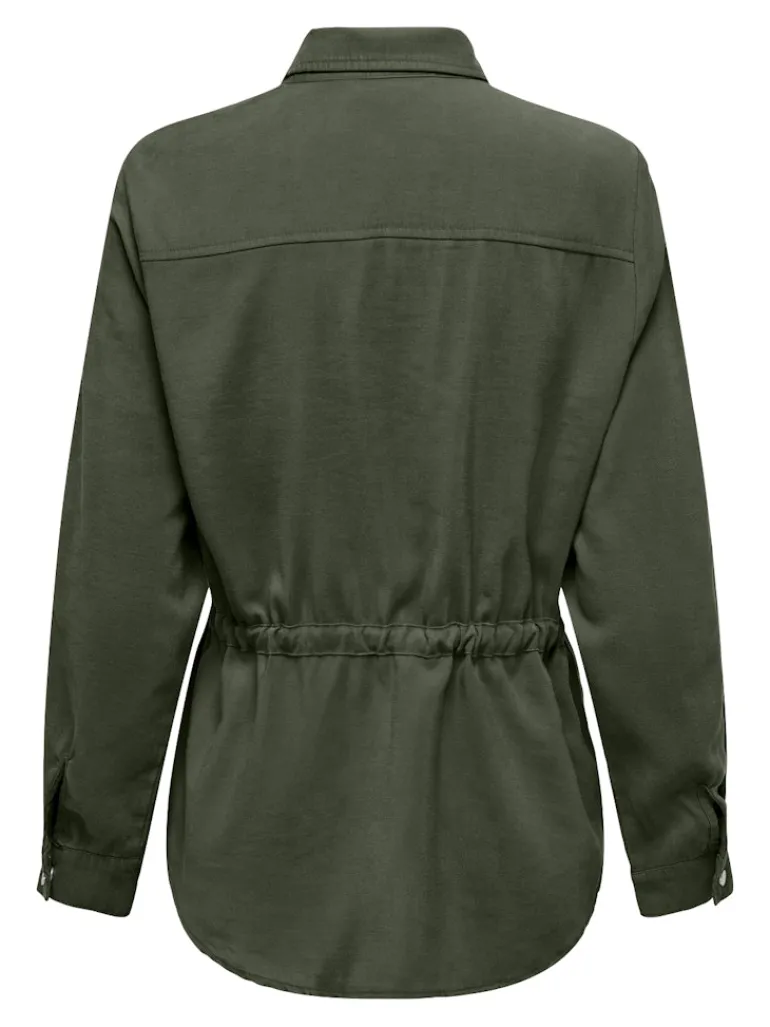 ONLARIS LIFE 4/5 FEM CARGO JACKET CC WVN kambaba