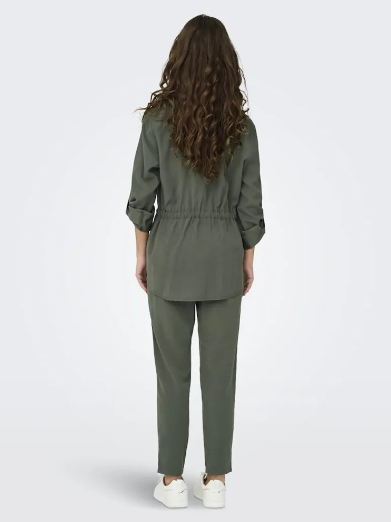 ONLARIS LIFE 4/5 FEM CARGO JACKET CC WVN kambaba