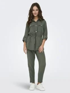 ONLARIS LIFE 4/5 FEM CARGO JACKET CC WVN kambaba