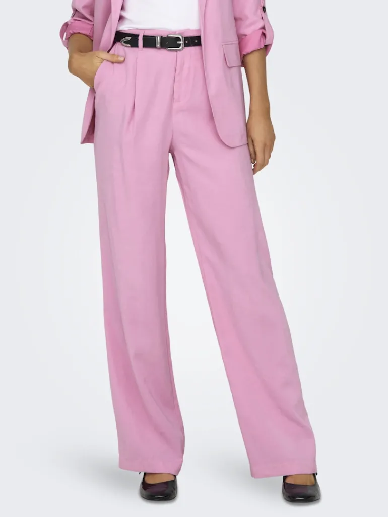 ONLARIS LIFE HW STR ELA PANT CC TLR begonia pink