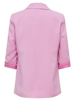 ONLARIS LIFE 3/4 LOOSE BLAZER CC WVN begonia pink