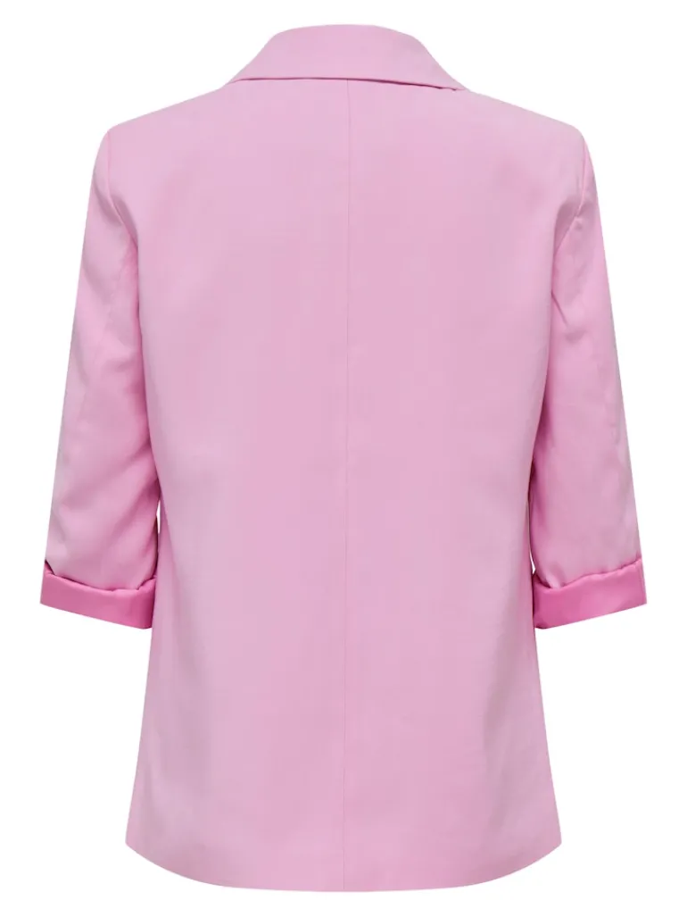 ONLARIS LIFE 3/4 LOOSE BLAZER CC WVN begonia pink
