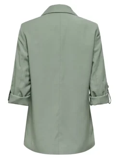 ONLARIS LIFE 3/4 LOOSE BLAZER CC WVN lily pad