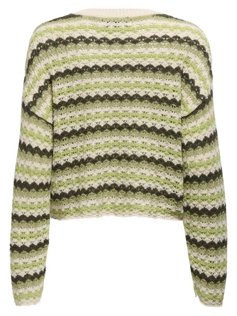 ONLASA LS O-NECK KNT NOOS birch2