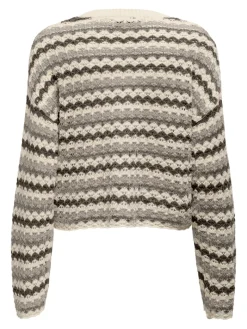 ONLASA LS O-NECK KNT NOOS birch1