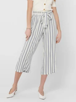 ONLASTRID LIFE CULOTTE PANTS WVN NOOS cloud dancer1